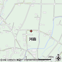 岡山県津山市河面1042-6周辺の地図