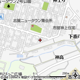 愛知県豊田市志賀町下番戸21-14周辺の地図