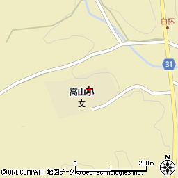 大田市立高山小学校周辺の地図