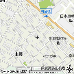 愛知県名古屋市緑区鳴海町母呂後周辺の地図