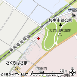 滋賀県野洲市小篠原98周辺の地図