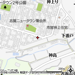 愛知県豊田市志賀町下番戸21-16周辺の地図