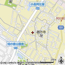滋賀県守山市小島町1631周辺の地図