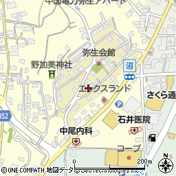 岡山県津山市弥生町36周辺の地図