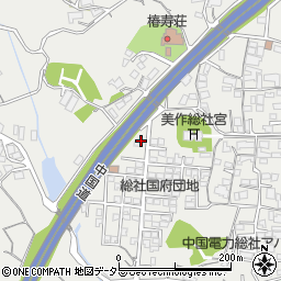 岡山県津山市総社579周辺の地図