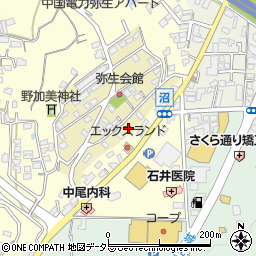 岡山県津山市弥生町11周辺の地図