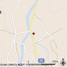 兵庫県丹波市山南町阿草133周辺の地図