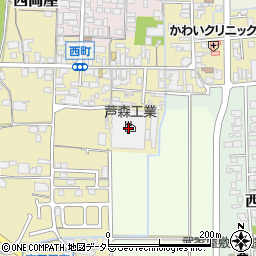 兵庫県丹波篠山市西町40周辺の地図