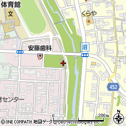 津山市立中央児童館周辺の地図