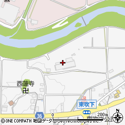 兵庫県丹波篠山市東吹1090周辺の地図