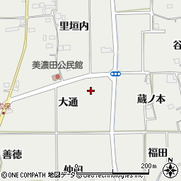 京都府亀岡市旭町大通周辺の地図