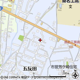 三重県桑名市五反田1444周辺の地図