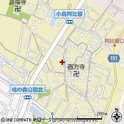 滋賀県守山市小島町1626周辺の地図