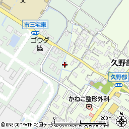 滋賀県野洲市久野部315-2周辺の地図
