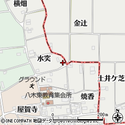 京都府南丹市八木町北屋賀水突26周辺の地図