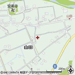兵庫県神崎郡神河町山田443周辺の地図
