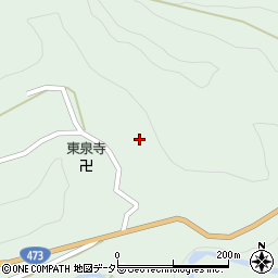 愛知県北設楽郡設楽町神田中井所周辺の地図
