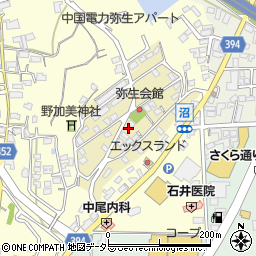 岡山県津山市弥生町41周辺の地図