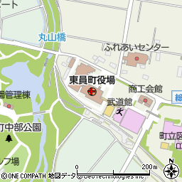東員町役場周辺の地図