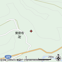 愛知県設楽町（北設楽郡）神田（中井所）周辺の地図