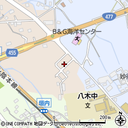 京都府南丹市八木町大薮折戸周辺の地図