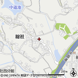 岡山県津山市総社932周辺の地図