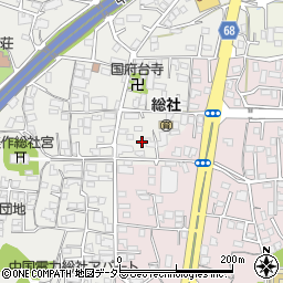 岡山県津山市総社25周辺の地図