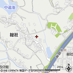 岡山県津山市総社932-4周辺の地図