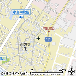 滋賀県守山市小島町760周辺の地図