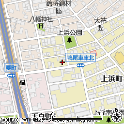 愛知県名古屋市南区上浜町24周辺の地図
