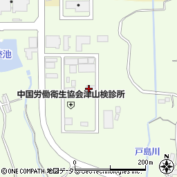 中国電気保安協会（一般財団法人）　津山営業所周辺の地図