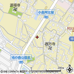 滋賀県守山市小島町1646周辺の地図