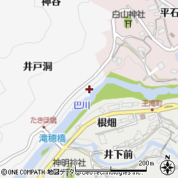愛知県豊田市穂積町井戸洞周辺の地図