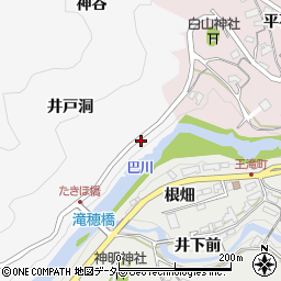 愛知県豊田市穂積町井戸洞24周辺の地図