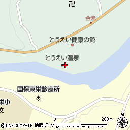 東栄町高齢者いきいき健康増進施設周辺の地図