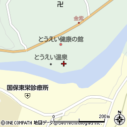 東栄町役場　とうえい温泉周辺の地図