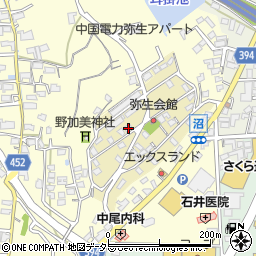 岡山県津山市弥生町70周辺の地図