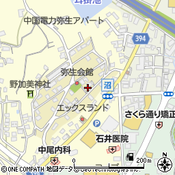 岡山県津山市弥生町28周辺の地図