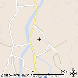 兵庫県丹波市山南町阿草123周辺の地図