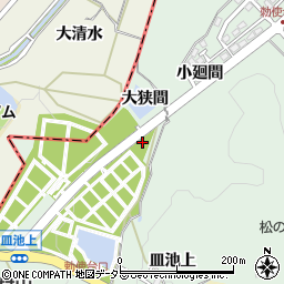 愛知県豊明市沓掛町大狭間周辺の地図