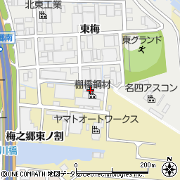 株式会社三陽商会　鋼管販売部周辺の地図