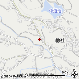 岡山県津山市総社1107周辺の地図