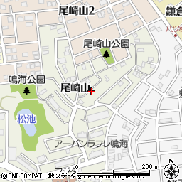 愛知県名古屋市緑区鳴海町尾崎山周辺の地図