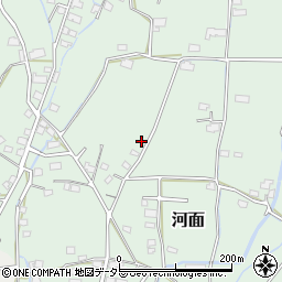 岡山県津山市河面1259-4周辺の地図