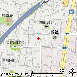 岡山県津山市総社17周辺の地図