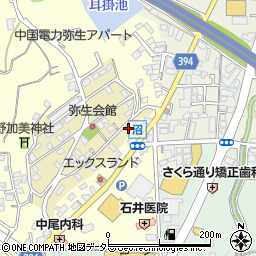 岡山県津山市弥生町18周辺の地図