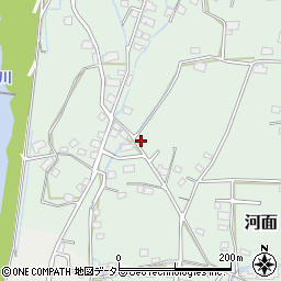 岡山県津山市河面1246周辺の地図