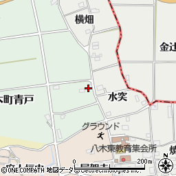 京都府南丹市八木町青戸（大柳）周辺の地図
