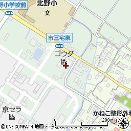 ゴウダ株式会社　野洲工場周辺の地図