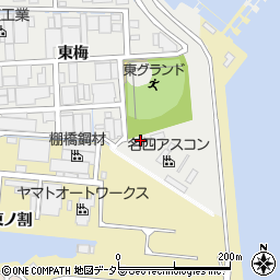 福田道路株式会社　日光川宿舎周辺の地図